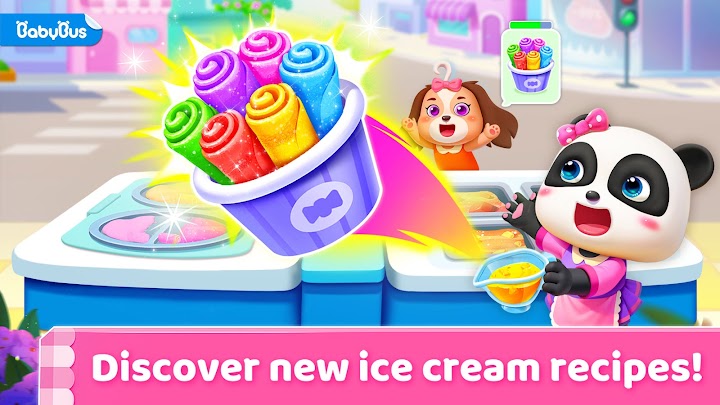 Little Panda's Ice Cream Games screenshot