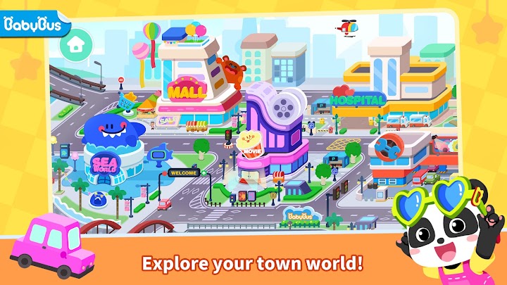 Baby Panda's Town: My World screenshot